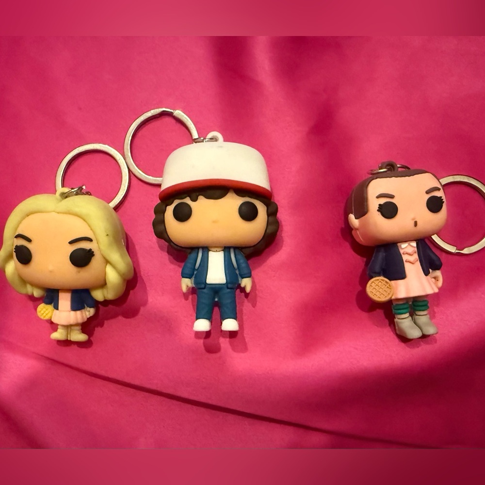 Stranger Things Keychain Set of 3